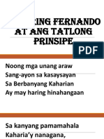 Si Haring Fernando at Ang Tatlong Prinsipe 1