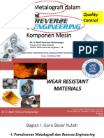 Metalografi Dan Reverse Engineering