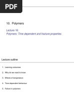 16 Lecture 16 Polymer Properties