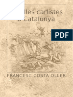Batalles Carlistes A Catalunya PDF