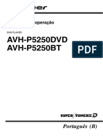 Operating Manual (Avh-P5250dvd - Avh-P5250bt) - Por