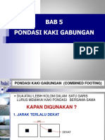 Bab 5.pondasi Kaki Gabungan