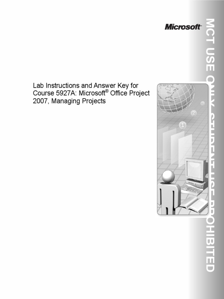 (Ms Training Course 59272) - Microsoft Office Project 2007 Managing ...