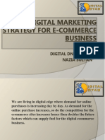 Digital Marketing Strategy For E-Commerce Businessx