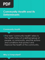 Community Health