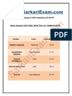 Analysis SSC CHSL 13 March All Shift-Watermark