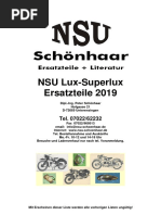 Katalog NSU Lux-Superlux