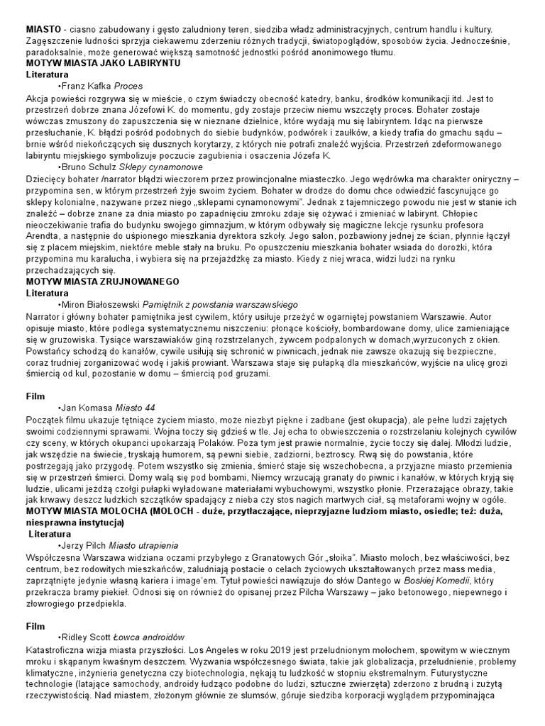 Pamiętnik Z Powstania Warszawskiego Motywy