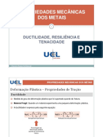 2.3 - Ensaio de Tração - Ductilidade