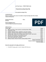 Fin Nancial Accounting Using Tally