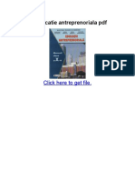 Manual Educatie Antreprenoriala PDF