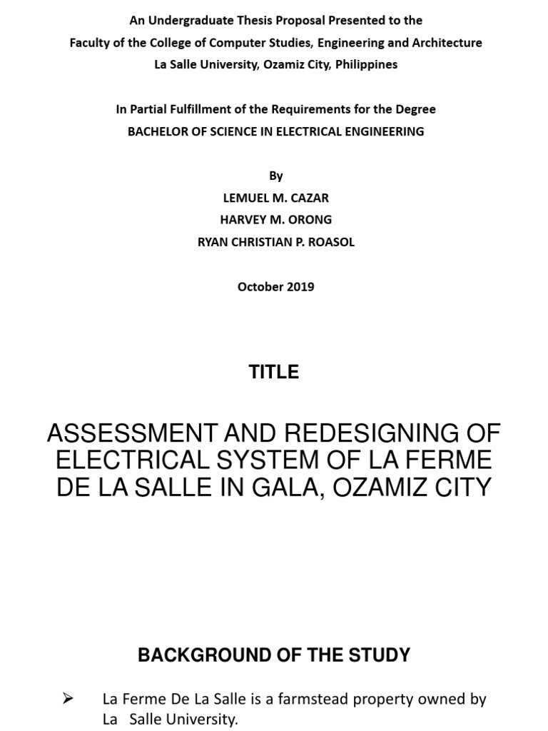 Electrical engineering thesis sample pdf picture