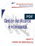 Clase I - Gestion de Alcance e Interesados PDF