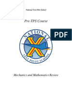 NTPS Mechanics and Mathematics Review
