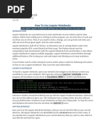 Jupyter Notebook Cheat Sheet | PDF | Kernel (Operating System) | Widget ...