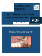 Desgaste Interproximal de Esmalte Dental