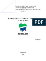 raport evaluare albalact