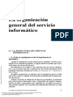 Organización General Del Servicio Informático