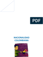 Nacionalidad Colombiana - Dip