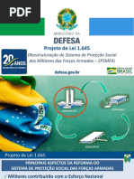 Apresentação PL 1645 Ministério da Defesa 