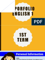 Ejemplo E - Portafolio English 1
