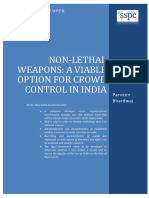 Non-Lethal Weapons A Viable Option For C PDF