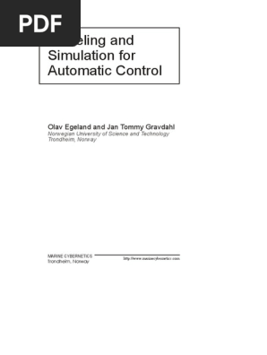 Modeling And Simulation Pdf Mechanics Classical Mechanics