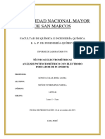 análisis potenciométrico con electrodo indicador de Pt (inerte)