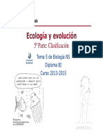 GTP_T 5.Ecología y Evolución (5ªParte.clasificación) 2013-15