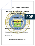 Taller de Integrales Definidas