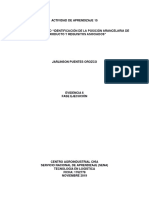 Ejercicio Práctico "Identificación de La Posición Arancelaria de