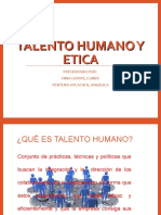 Talento Humano y Etica