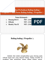 Perawatan Dan Perbaikan Baling-Baling (Propeller)