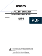Manual Del Operador - SK350-8 - Nivel 3 PDF
