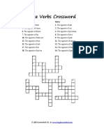 OppositeVerbsCrossword.doc