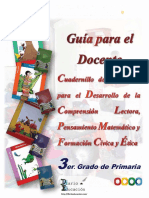 3° Docente Desarrollo de La Comprension Lectora, Pensamiento Matemático y La Fcye