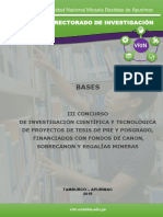 Bases III Concurso Pre y Posgrado 2019 Formateado