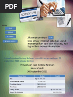Jurnal, Posting, Nerca Saldo