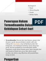 Penerapan Hukum Termodinamika Dalam Kehidupan Sehari-Hari