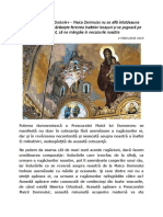 Sfântul Serafim Sobolev - Maica Domnului Se Pogoară Pe Pământ, Să Ne Mângâie În Necazurile Noastre