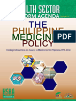 Philippine Medicines Policy 2011 PDF