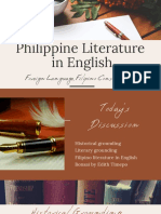 Philippine Literature in English