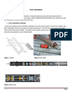 Core Orientation Reference - Eng