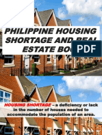 Housing Shortage and Real Estate Boom