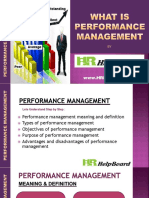 Performance Management 