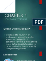 CHAPTER 4 Tourism Entrepreneur