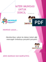 Materi Imunisasi Untuk Dokcil