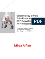 Epidemiology & Eradication Polio, AFP Surveillance & Indicator