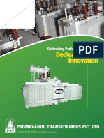 Transformer Manufacturers Brochure - Padmavahini