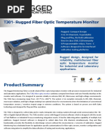 Dry Type Transformer Temperature Monitor - T301 - Rugged Monitoring PDF